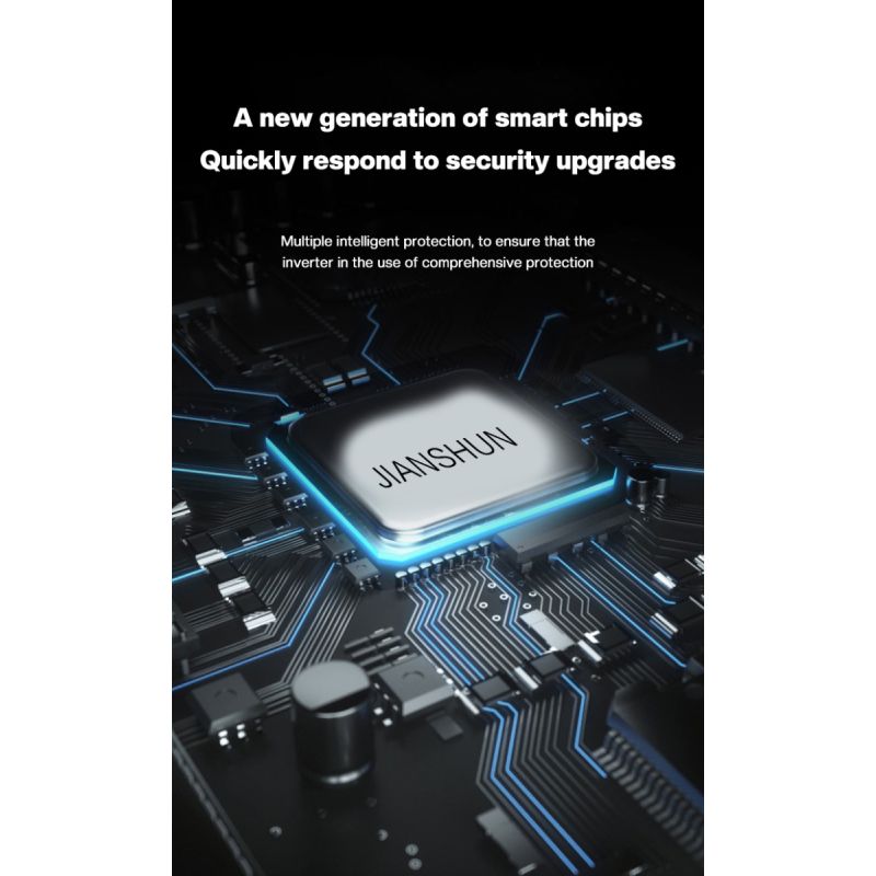 Pure Sine Wave Inverter 3000W-8000W voor Off-Grid en Camper Compact Ontwerp DC 12V/24V naar AC 110V/220V