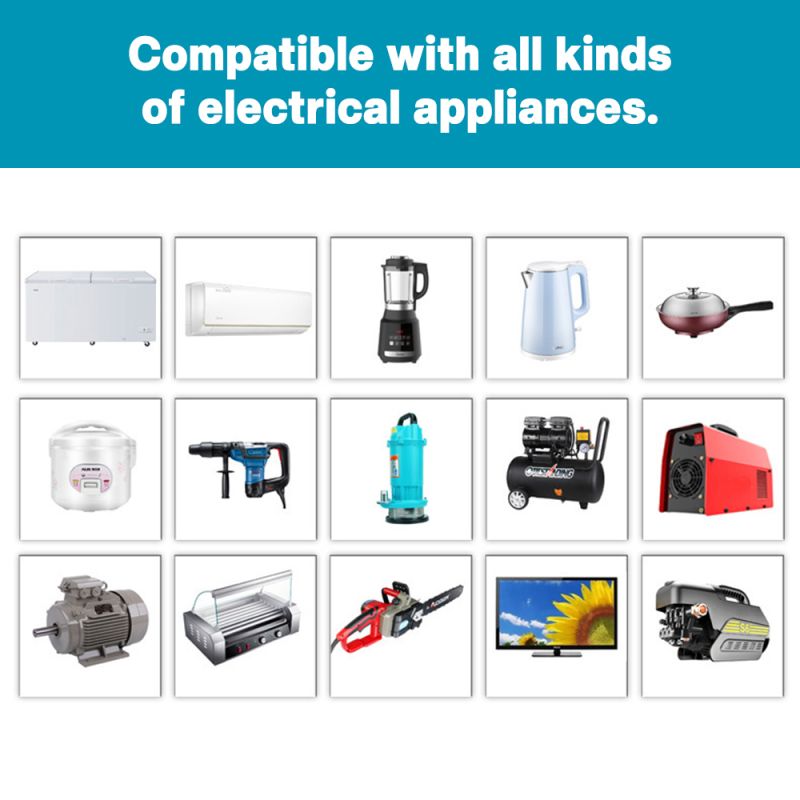 Pure Sine Wave Inverter 3000W-8000W voor Off-Grid en Camper Compact Ontwerp DC 12V/24V naar AC 110V/220V