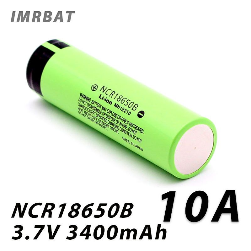 NCR18650B 3400 mAh 18650 Li-ion oplaadbare batterij