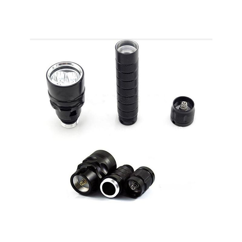 UltraFire 6000LM waterdichte 100m duiken zaklamp XML T6 LED levensduur 100000 uur krasbestendig outdoor zaklamp