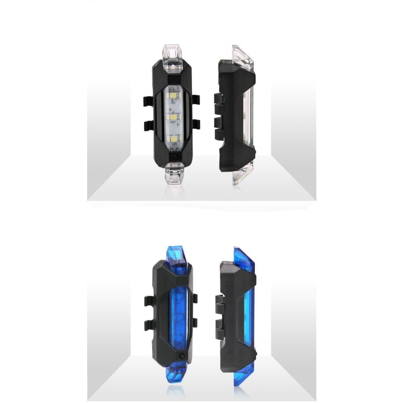 Draagbare USB Oplaadbare Fietstaartlicht LED Achterlicht voor Stedelijk Fietsen met Dynamische Flitsmodi Installatie