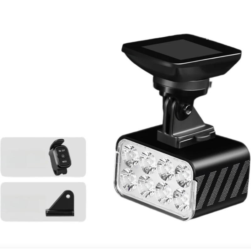 W450 Fietskoplamp 1800 Lumen met Draadloze Afstandsbediening & Liftfunctie | Veilig Nachtrijden