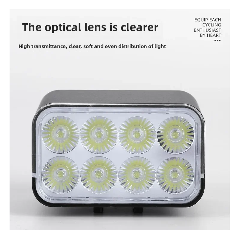 W450 Fietskoplamp 1800 Lumen met Draadloze Afstandsbediening & Liftfunctie | Veilig Nachtrijden