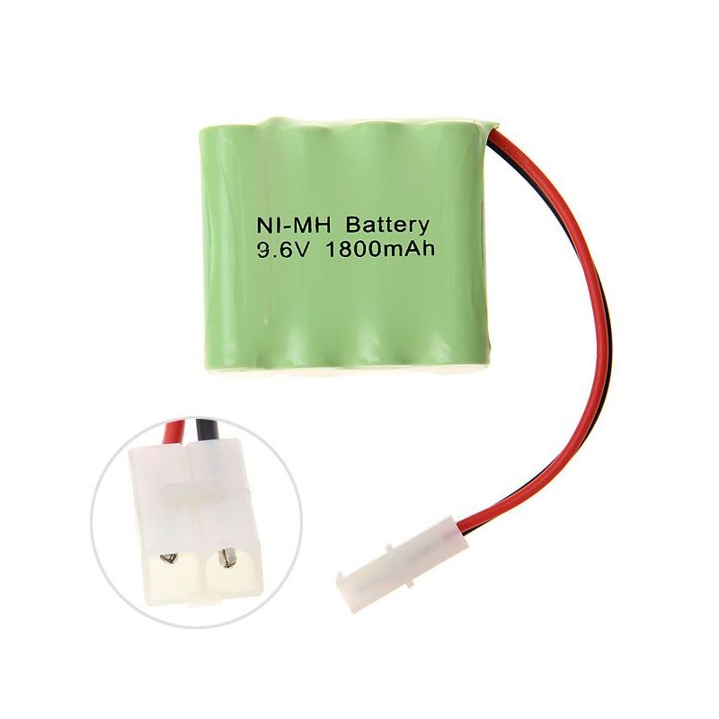 9.6V AA 1800mAh Ni-MH milieuvriendelijke batterij lange levensduur voor camera's en gaming controllers