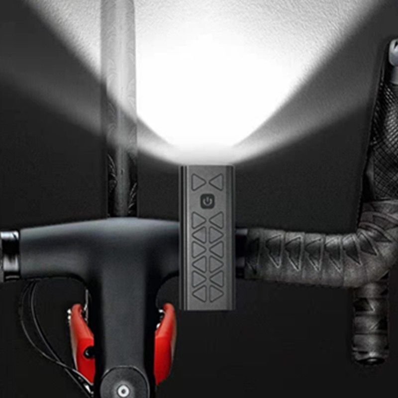 NiteBeam BR08 fietsverlichting 8LED 10000 lumen USB oplaadbaar helder fietslicht voor stadsfietsen en mountain trails