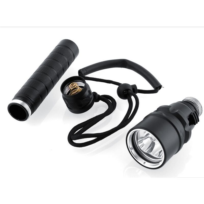 UltraFire 6000LM waterdichte 100m duiken zaklamp XML T6 LED levensduur 100000 uur krasbestendig outdoor zaklamp