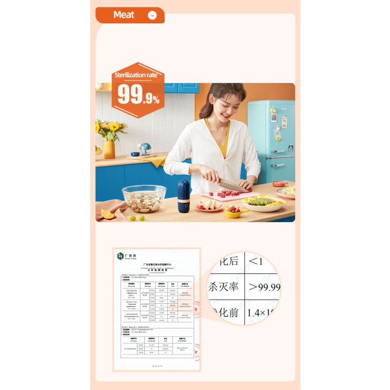 Donlim Groenten Vaatwasser Ozonizer Fruit Cleaner Voedselveiligheid Keukenapparaat Gezondheidsbewuste Keuze