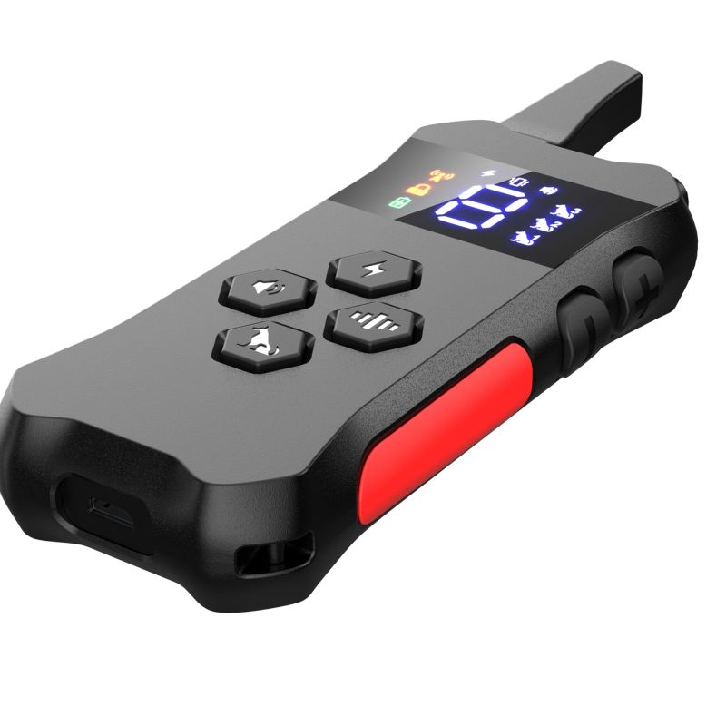 Oplaadbare waterdichte hondentrainingskraag met afstandsbediening veilig en effectief voor alle rassen hondentraining