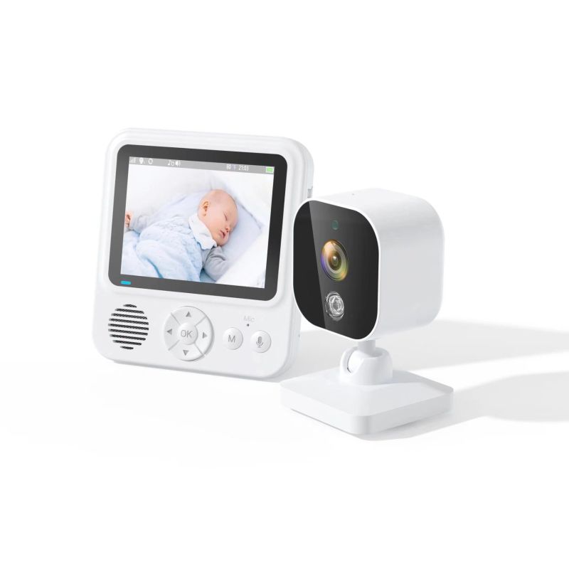 AMB900 Video-Babyfoon 2,8 inch IPS scherm 720P Betrouwbare Draadloze Babycamera Nachtzicht Tweeweg Intercom