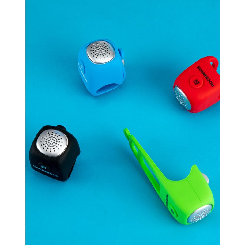 ROCKBROS Elektrische Fietsbel 110 dB Hoorn Regendicht Silicagel Shell Veiligheid MTB Stadsfietsen Accessoires
