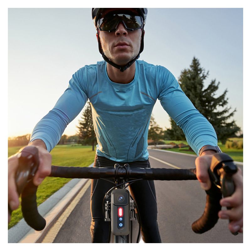 1080P Fietsrecorder Fietsachterlicht Multifunctionele Camera voor Fietsvlogs en Fietsveiligheid HD Video-opname