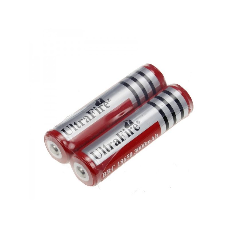 UltraFire 18650 3000mAh oplaadbare lithium-ion batterij voor zaklampen veilige en milieuvriendelijke energie