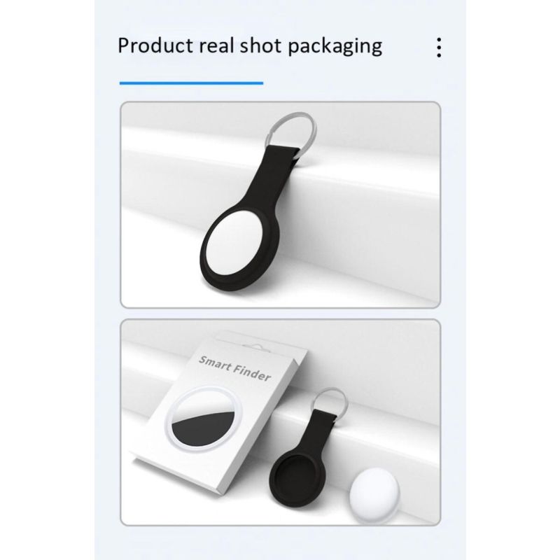 Mini GPS Tracker Bluetooth 4.0 Slimme Locator Realtime Locatie One Touch Find voor Sleutels Kinderen Huisdieren