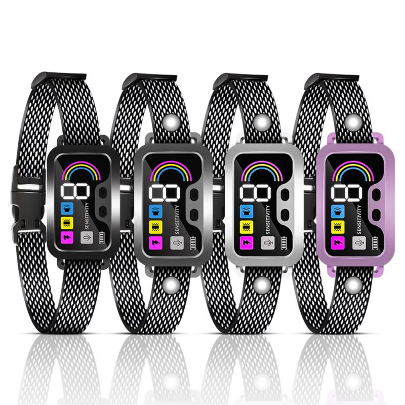 Slimme Automatische Anti-Blafhalsband Waterdichte Halsband Oplaadbare Blaftopper Humane Blaftcontrole voor Honden