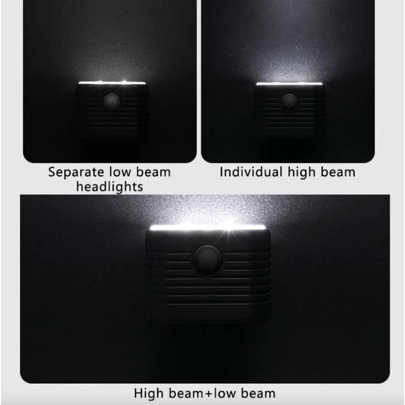 2-in-1 Fietsverlichting & Fietsclaxon | Verre & Dichtbij Fietslamp | 120dB Hoog Volume MTB Fietsaccessoires USB Oplaadbaar