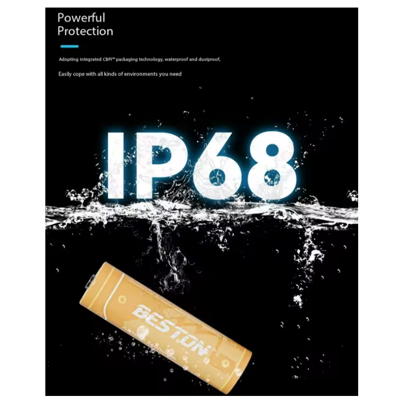 Beston Slimme Oplader 8 Slots AA Li-ion 1.5V Batterijlader Set, 3600mWh. Snellaadfunctie Gaming & Camera's!