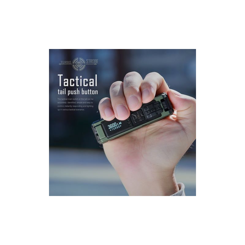 IMALENT BL50 krachtige EDC zaklamp 3600 lumen Type-C oplaadbaar compact ontwerp voor buitenavonturen