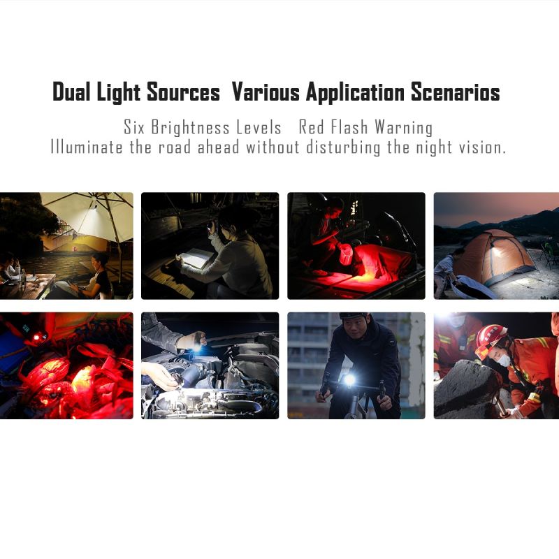 IMALENT BL70 Krachtige LED Zaklamp - 6000 Lumen, Type-C Snel Opladen & OLED Display