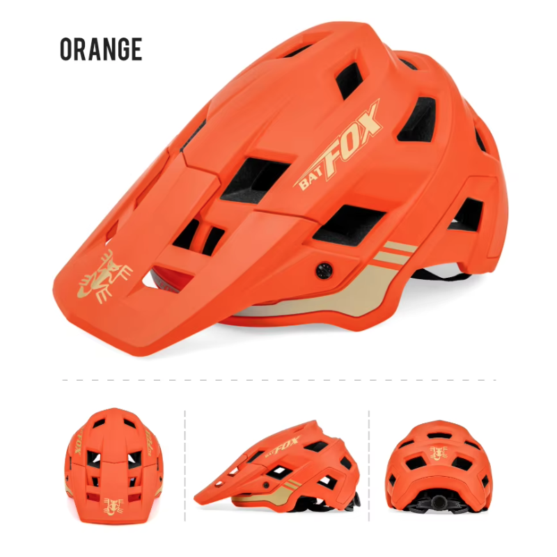 BATFOX Fietshelm voor Volwassenen Stijlvolle Verstelbare Mountainbikehelm met In-Mold Technologie Lichtgewicht