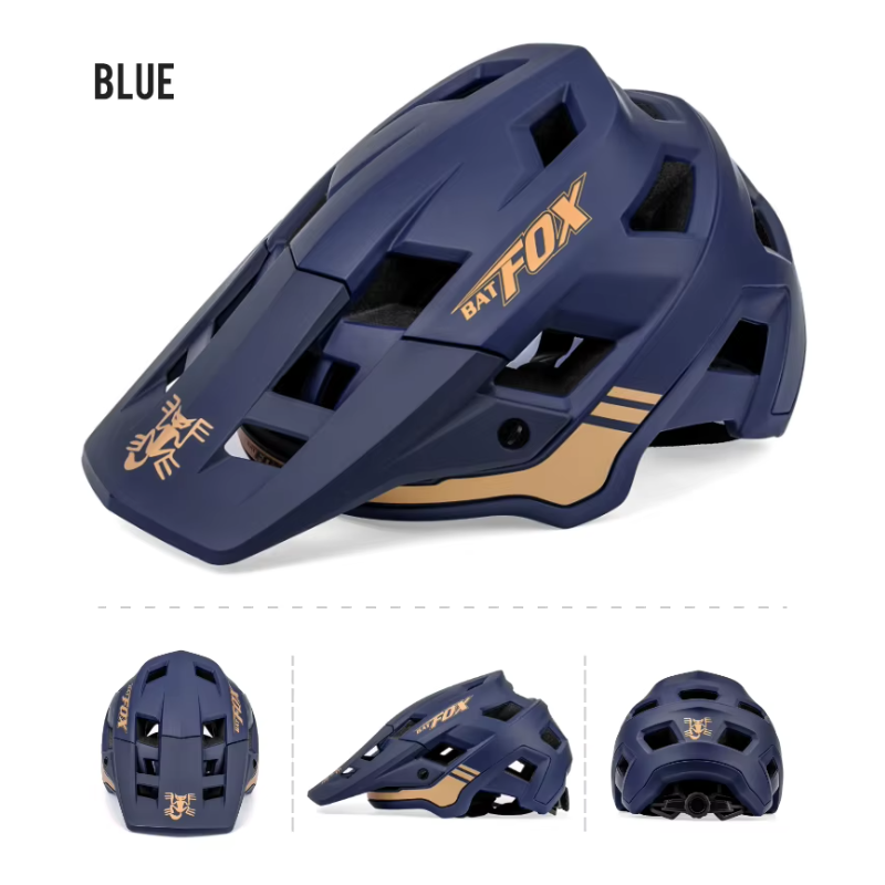 BATFOX Fietshelm voor Volwassenen Stijlvolle Verstelbare Mountainbikehelm met In-Mold Technologie Lichtgewicht