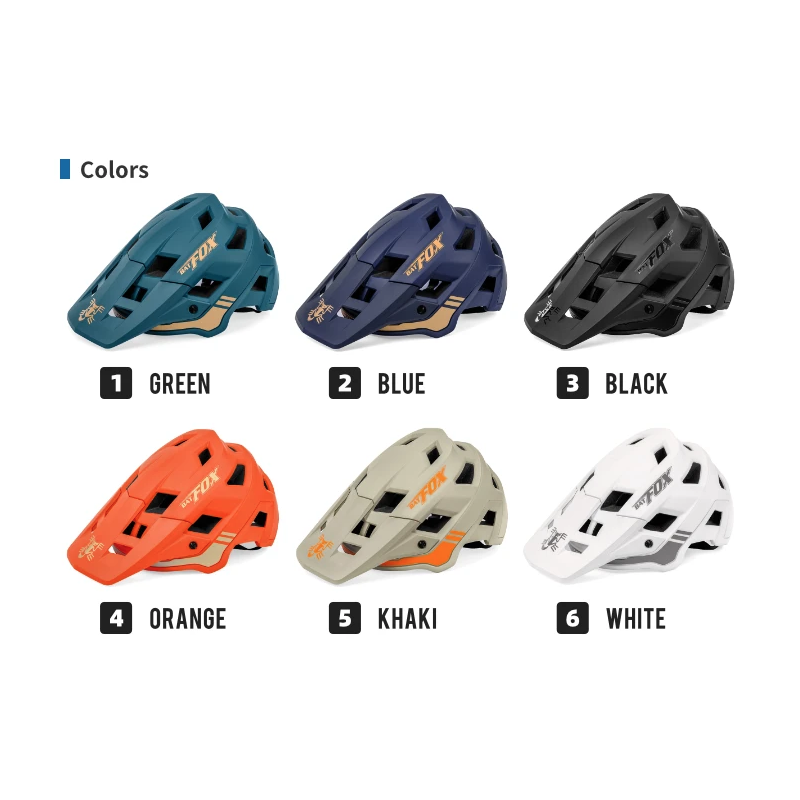 BATFOX Fietshelm voor Volwassenen Stijlvolle Verstelbare Mountainbikehelm met In-Mold Technologie Lichtgewicht