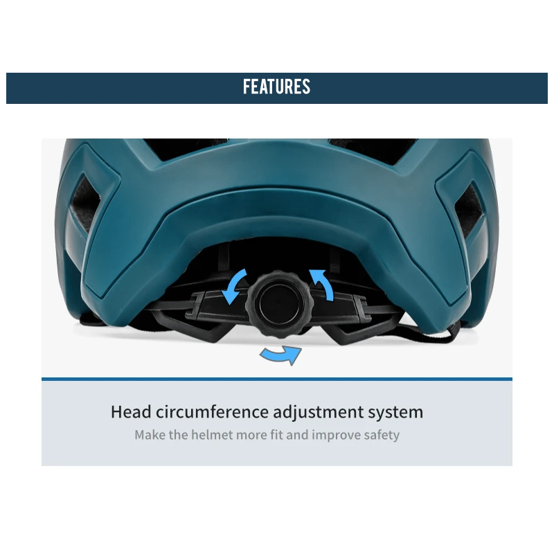 BATFOX Fietshelm voor Volwassenen Stijlvolle Verstelbare Mountainbikehelm met In-Mold Technologie Lichtgewicht