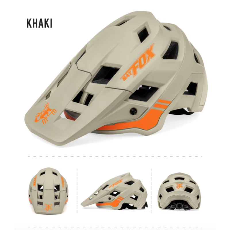 BATFOX Fietshelm voor Volwassenen Stijlvolle Verstelbare Mountainbikehelm met In-Mold Technologie Lichtgewicht