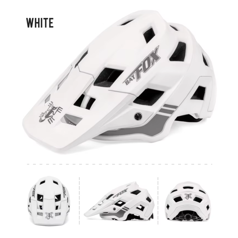 BATFOX Fietshelm voor Volwassenen Stijlvolle Verstelbare Mountainbikehelm met In-Mold Technologie Lichtgewicht