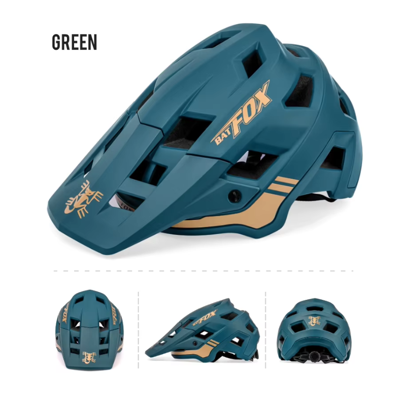 BATFOX Fietshelm voor Volwassenen Stijlvolle Verstelbare Mountainbikehelm met In-Mold Technologie Lichtgewicht