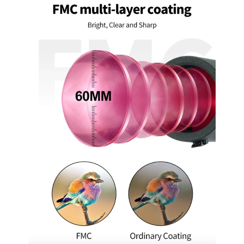 25-75x60 Zoom Spotting Scope Ed Lens BAK4 Monoculair Telescoop Vogelkijken Outdoor incl. Telefoon Adapter