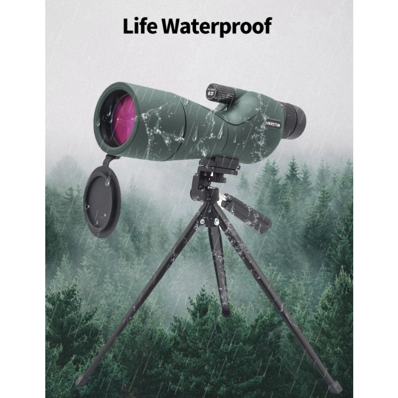 25-75x60 Zoom Spotting Scope Ed Lens BAK4 Monoculair Telescoop Vogelkijken Outdoor incl. Telefoon Adapter