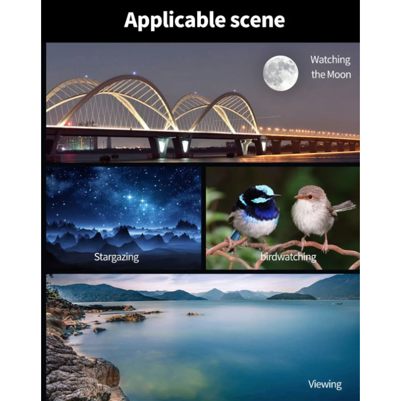 25-75x60 Zoom Spotting Scope Ed Lens BAK4 Monoculair Telescoop Vogelkijken Outdoor incl. Telefoon Adapter