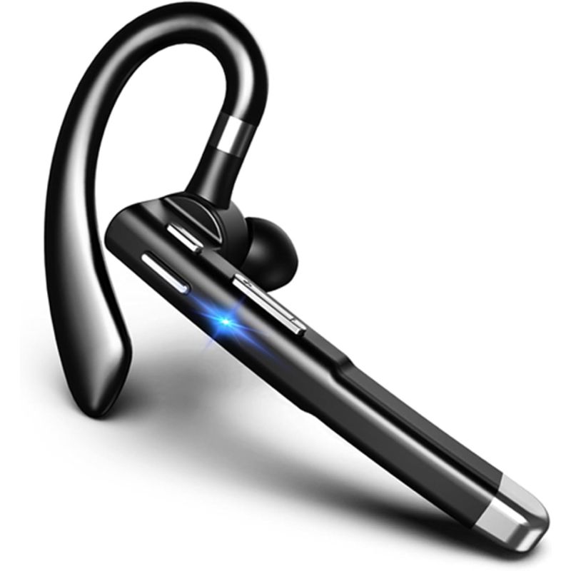 Draadloze Headset Zakelijke Oortelefoon met Microfoon | Ruisonderdrukking Sport Headset | Handsfree Bellen Bluetooth 5.3