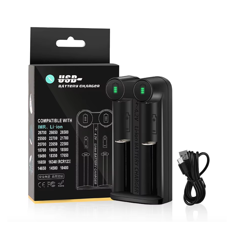 Nieuwe 21700 Batterijlader voor 18650 CR123A 14500 met intelligente MCU technologie en veilige oplaadoplossingen