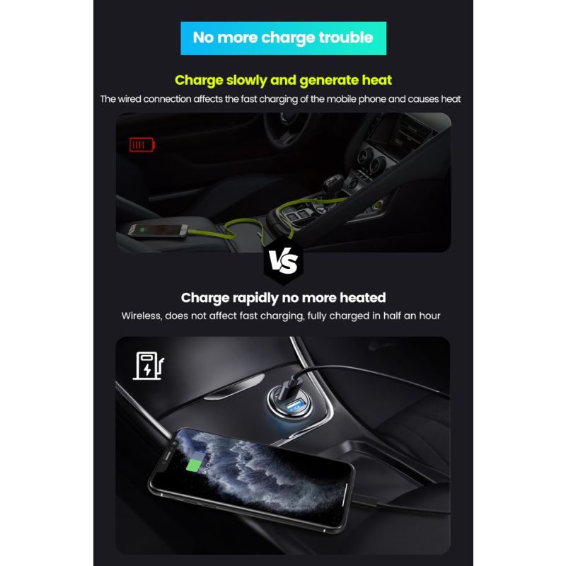 CarlinKit 4.0 Draadloze CarPlay Box Upgrade voor Audi VW Kia Plug en Play Handsfree Connectiviteit