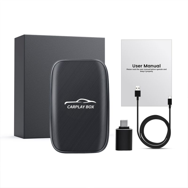 Carplay Box Draadloze Android Auto Adapter Netflix YouTube Multimedia Video Box Auto Accessoires