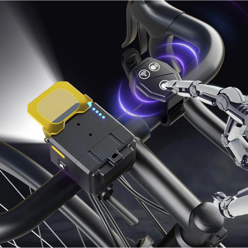 Nitebeam fiets voorlicht draadloze afstandsbediening krachtige verlichting aluminiumlegering duurzame fietslamp