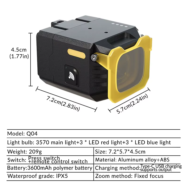 Nitebeam fiets voorlicht draadloze afstandsbediening krachtige verlichting aluminiumlegering duurzame fietslamp