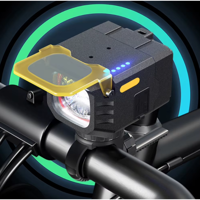 Nitebeam fiets voorlicht draadloze afstandsbediening krachtige verlichting aluminiumlegering duurzame fietslamp