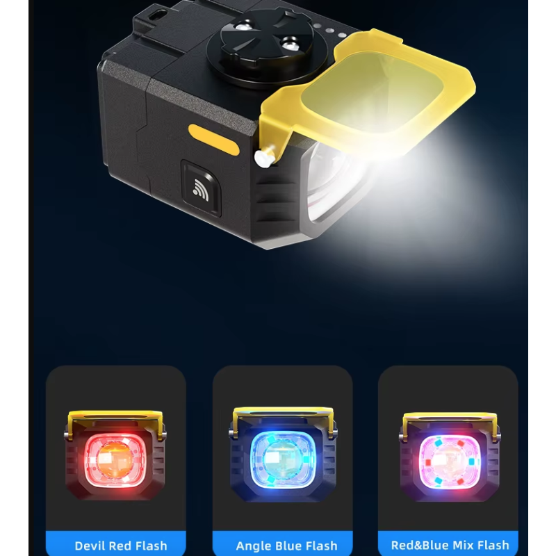 Nitebeam fiets voorlicht draadloze afstandsbediening krachtige verlichting aluminiumlegering duurzame fietslamp