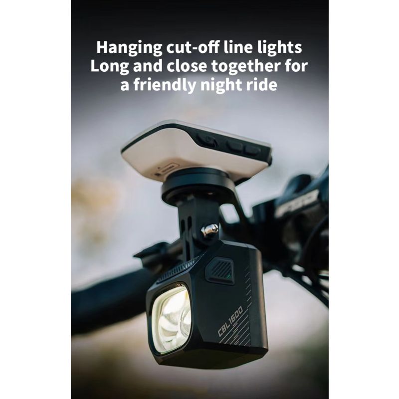 Magicshine CBL1600 Fietskoplamp LED 1600 Lumen Met Afstandsbediening Voor Veilige Nachtelijke Fietszichtbaarheid