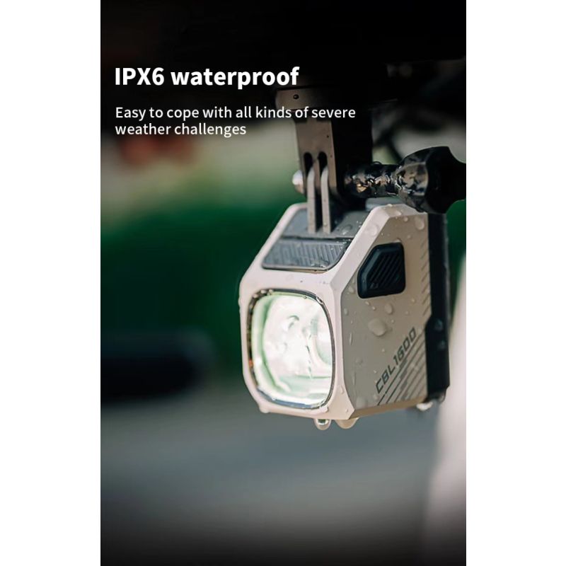 Magicshine CBL1600 Fietskoplamp LED 1600 Lumen Met Afstandsbediening Voor Veilige Nachtelijke Fietszichtbaarheid