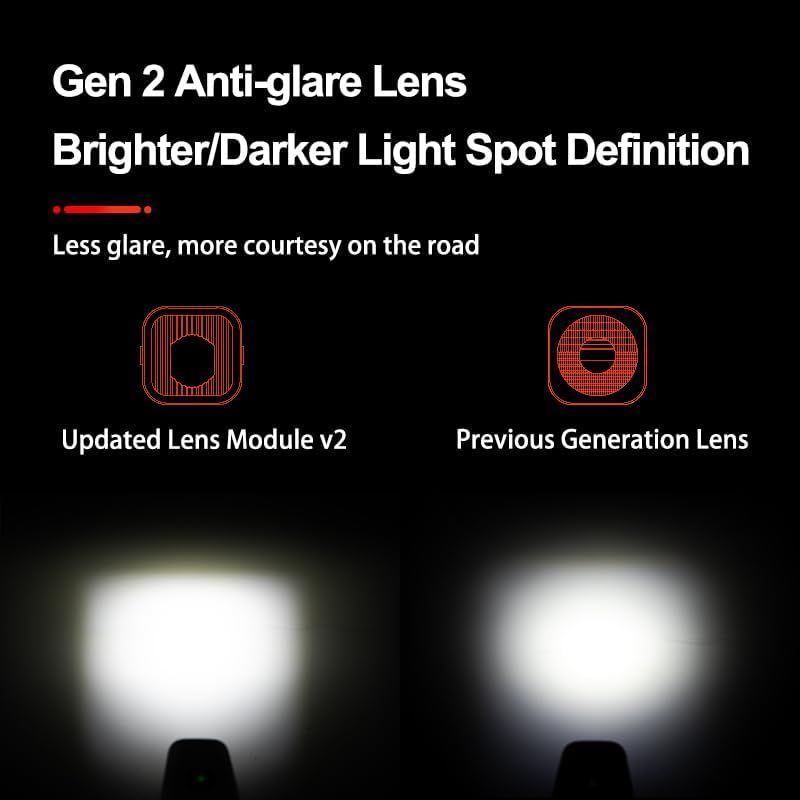 TOWILD CL2000 Fietslamp | 2000 Lumen Super Helder & Waterdicht Voorlicht voor Nacht Fietsen