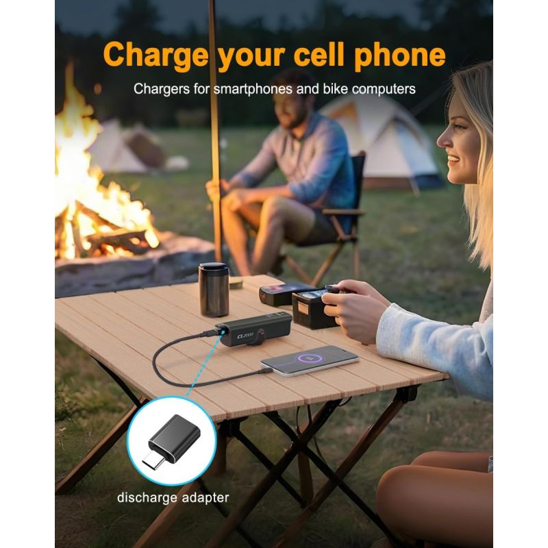 TOWILD CL2000 Fietslamp | 2000 Lumen Super Helder & Waterdicht Voorlicht voor Nacht Fietsen