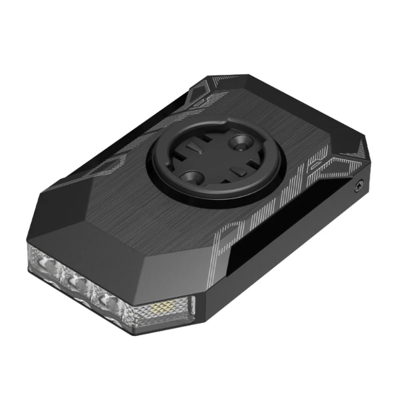 CYCLAMI CL350 Fietslamp, 4000mAh, Type-C, Heldere LED Koplamp & Fietscomputerhouder