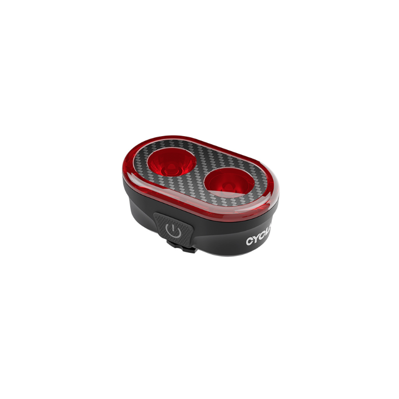 CYCLAMI CY200 Slimme Remsensor Achterlicht Duurzaam Waterdicht LED Fietsveiligheidslicht Voor Veilig Fietsen