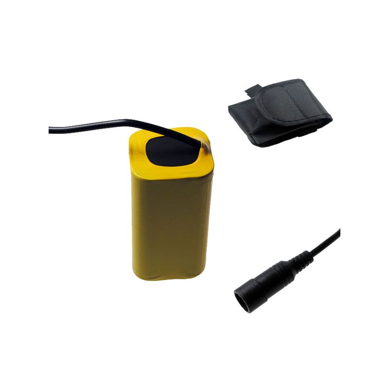 Ontdek de 5521 DC-interface 8.4V 8800mAh fietslichtbatterij UltraFire waterdicht ontwerp LED nachtelijke ritten