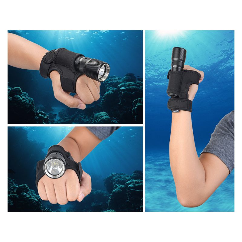 TrustFire TR-DF008 LED duikzaklamp 700 lumen met 3-modi en magnetische schakelaar IPX8 rating duurzame verlichting