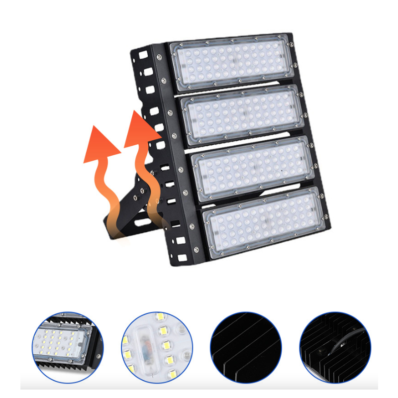 200W LED Module Tunnellicht IP65 Waterdicht Buitenverlichting Hoogmast Stadion Schijnwerper
