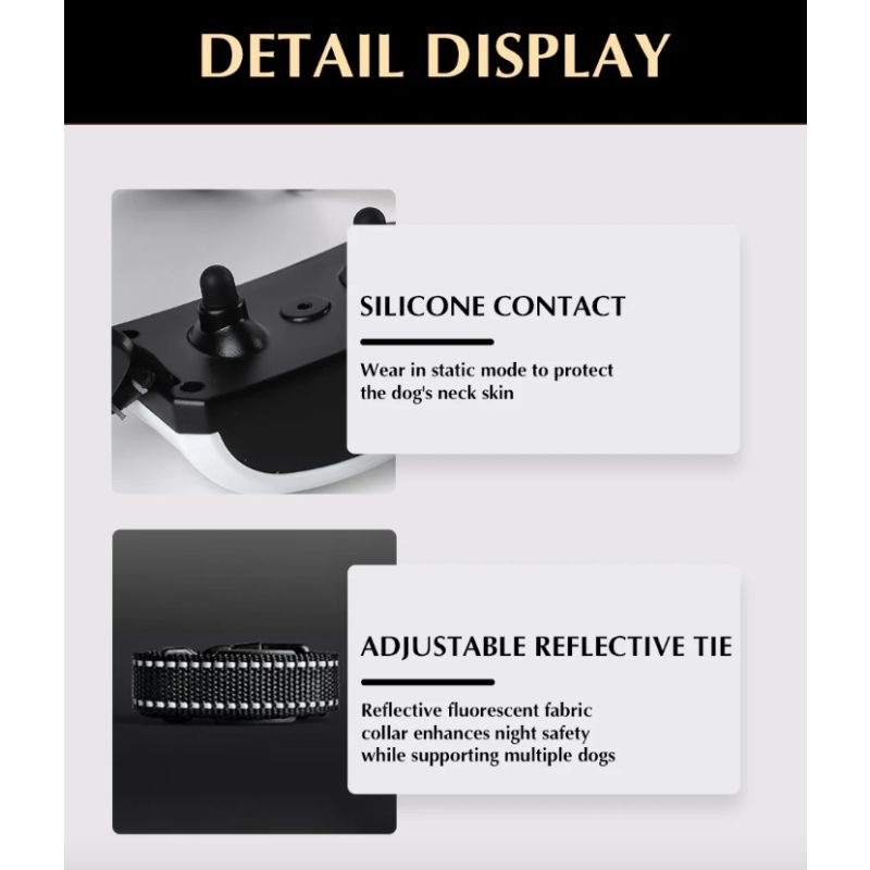 Draadloos Elektronisch Hondenheksysteem Afstandsbediening Trainingshalsband Innovatieve Huisdierproducten